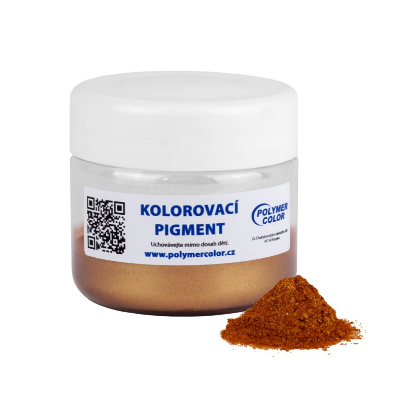 Metalický pigment bronzový