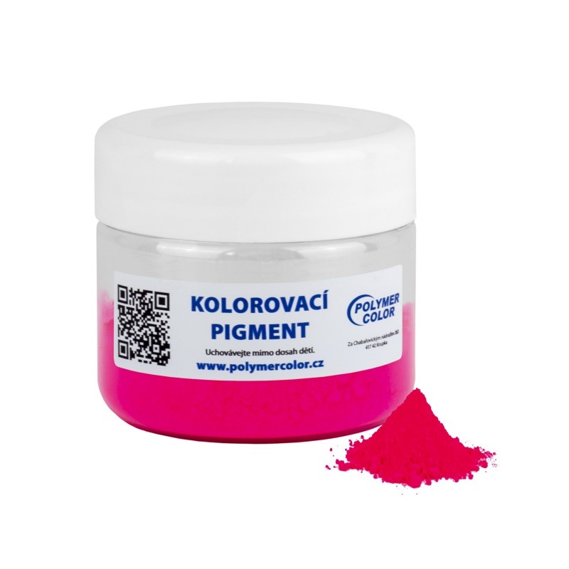 Reflexní pigment růžový